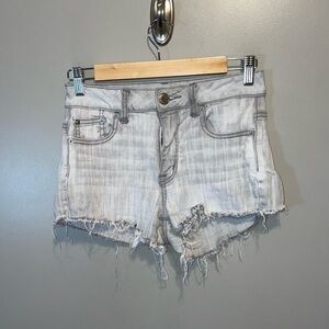 American Eagle Distressed Super Stretch Shorts